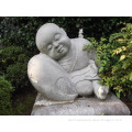 Buddhism theme art style china sleeping baby monk